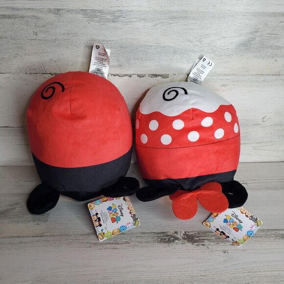 Disney TSUM TSUM 7" Mickey and Minnie Mouse Set of 2 Plush NEW! - Picture 4 of 7